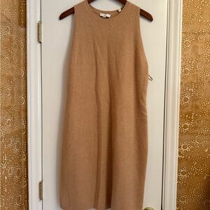 Vince Sleeveless Camel Mini Dress
